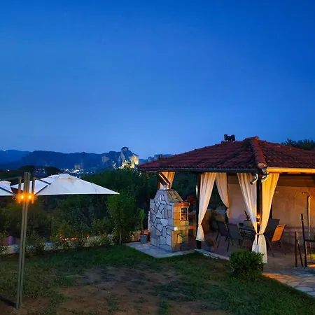 בית נופש Private Meteora Panorama Garden *