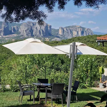 Private Meteora Panorama Garden * Калампака