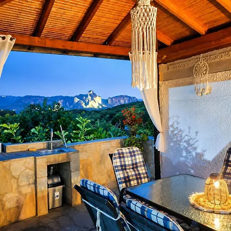 Дом отдыха Private Meteora Panorama Garden