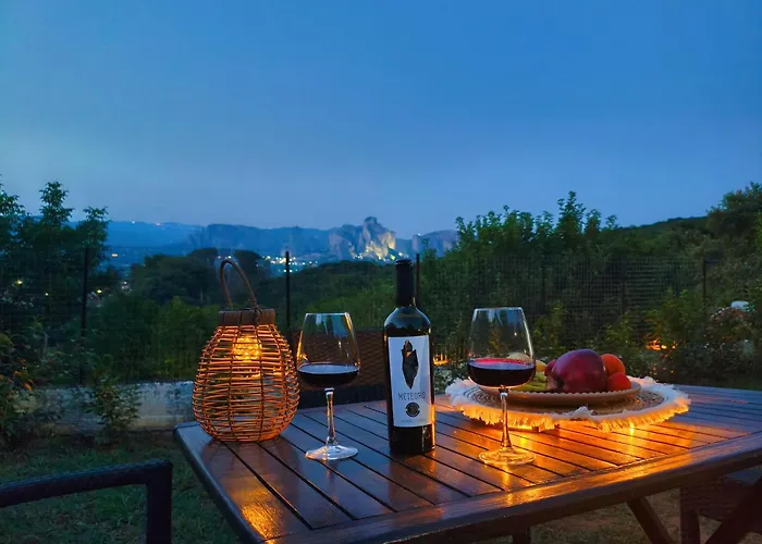 Private Meteora Panorama Garden *