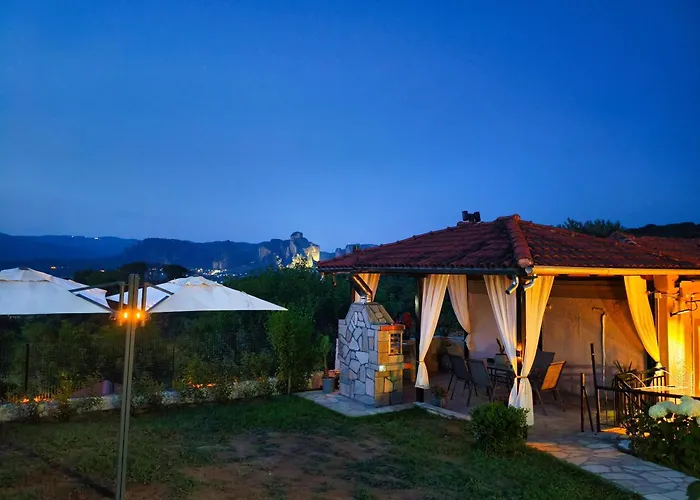 Nyaraló Private Meteora Panorama Garden *