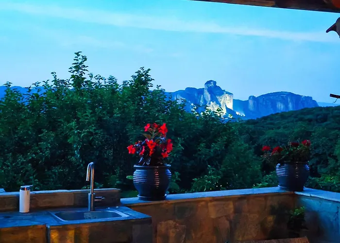 Private Meteora Panorama Garden Kalambáka