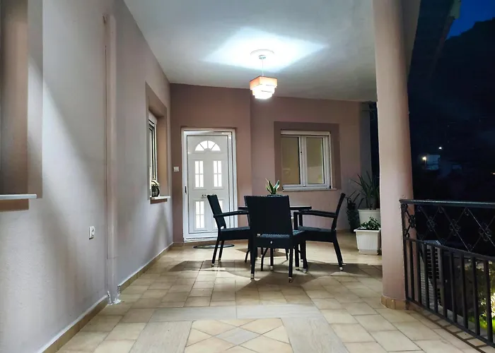 Nyaraló Private Meteora Panorama Garden Kalambáka