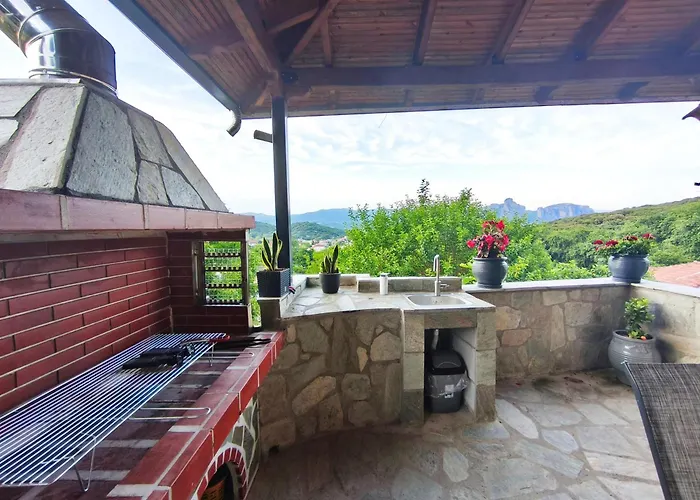 Private Meteora Panorama Garden Nyaraló