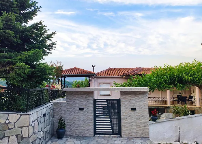 Private Meteora Panorama Garden Nyaraló