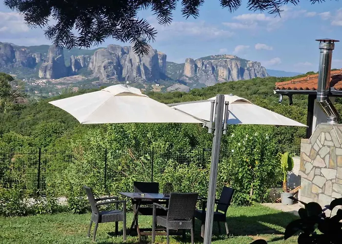 Private Meteora Panorama Garden * Kalambáka