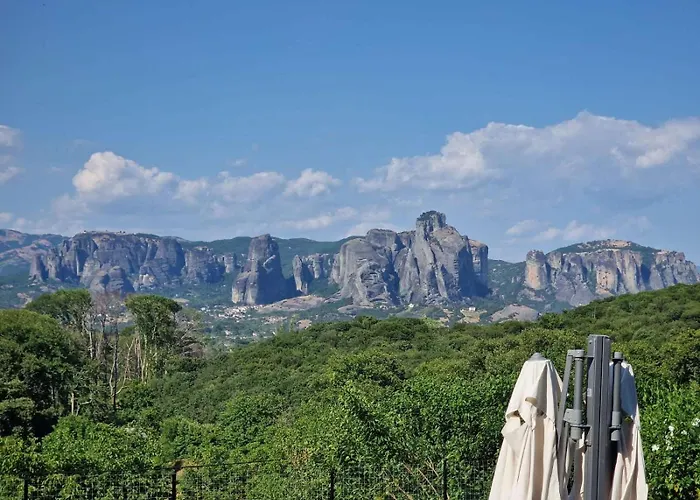 Nyaraló Private Meteora Panorama Garden
